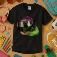 Lazy DJ Sloth Kids T-Shirt