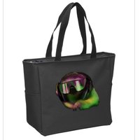 Lazy DJ Sloth Zip Tote Bag