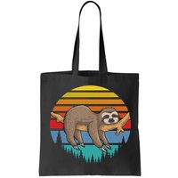 lazy Sloth Retro Sunset  Bag