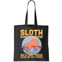 Lazy Sloth Running Team Distressed Bag