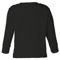 Lazy Sloth Running Team Distressed Toddler Long Sleeve Shirt