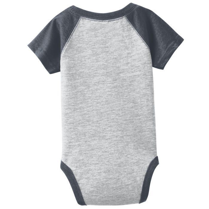 Lazy Sloth Running Team Distressed Infant Baby Jersey Bodysuit