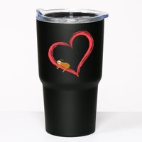 Lazy Sloth Sleeping On Heart Tumbler