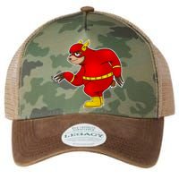 Lazy Sloth Speedster  Legacy Tie Dye Trucker Hat
