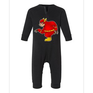 Lazy Sloth Speedster  Infant Fleece One Piece