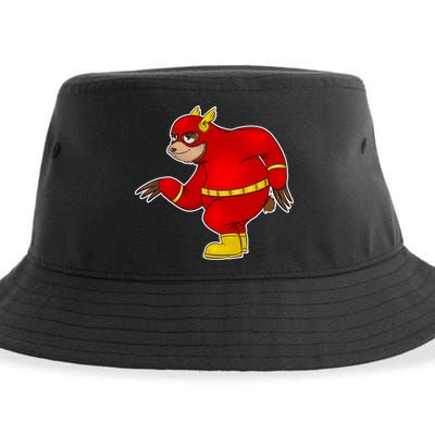 Lazy Sloth Speedster  Sustainable Bucket Hat