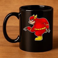Lazy Sloth Speedster  11oz C Handle Ceramic Mug