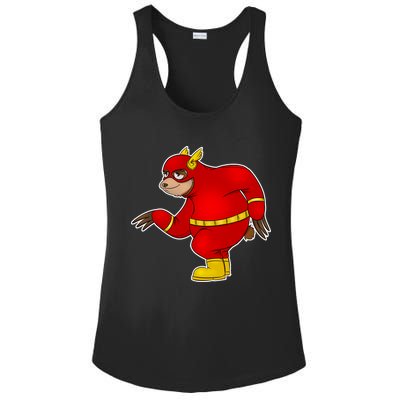 Lazy Sloth Speedster  Ladies PosiCharge Competitor Racerback Tank