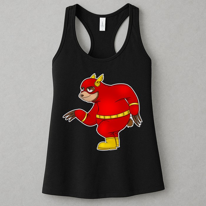 Lazy Sloth Speedster  Womens Tank Top