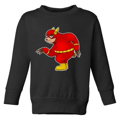 Lazy Sloth Speedster  Toddler Sweatshirt