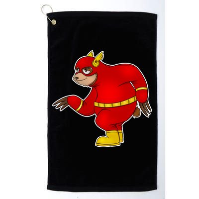 Lazy Sloth Speedster  Golf Towel