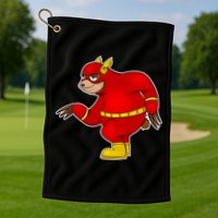 Lazy Sloth Speedster  Golf Towel