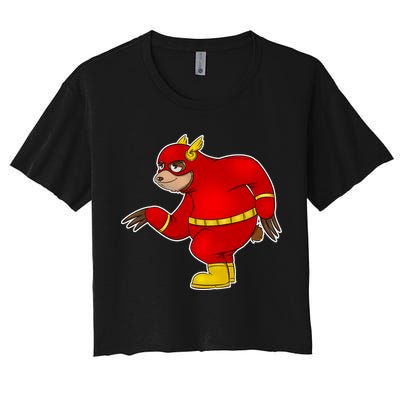Lazy Sloth Speedster  Crop Top