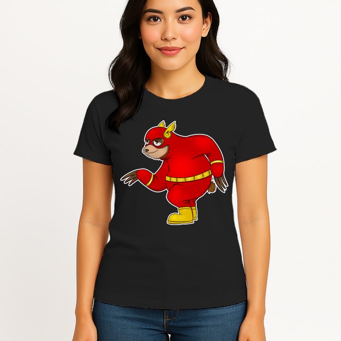 Lazy Sloth Speedster  Womens T-Shirt