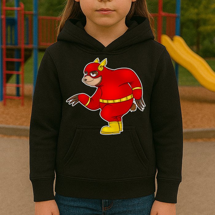 Lazy Sloth Speedster  Kids Hoodie