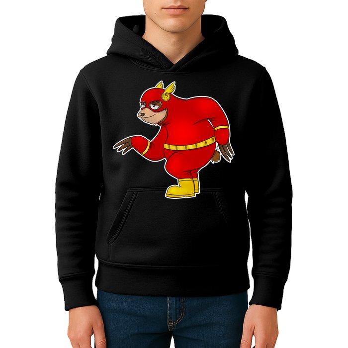 Lazy Sloth Speedster  Kids Hoodie
