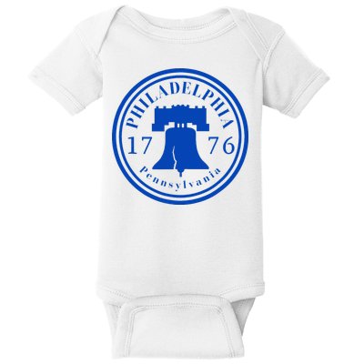 Liberty Bell 1776 Patriotic Philadelphia Pennsylvania Baby Bodysuit