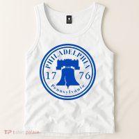 Liberty Bell 1776 Patriotic Philadelphia Pennsylvania Tank Top