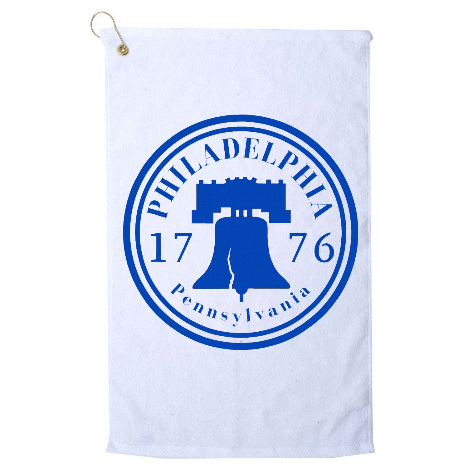 Liberty Bell 1776 Patriotic Philadelphia Pennsylvania Golf Towel