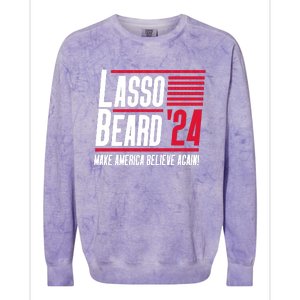 Lasso Beard 2024 Colorblast Crewneck Sweatshirt