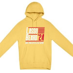 Lasso Beard 2024 Premium Pullover Hoodie