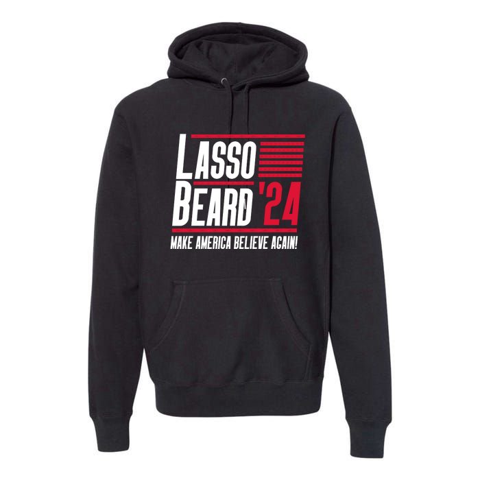 Lasso Beard 2024 Premium Hoodie