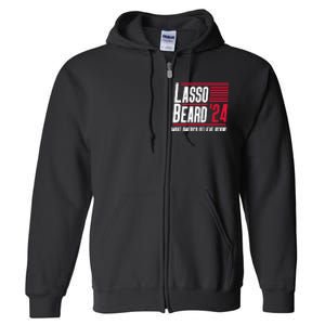 Lasso Beard 2024 Full Zip Hoodie