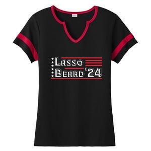 Lasso Beard 2024 Ladies Halftime Notch Neck Tee