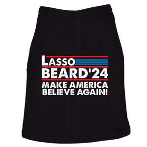 Lasso Beard 2024 Make America Believe Again! Doggie Tank