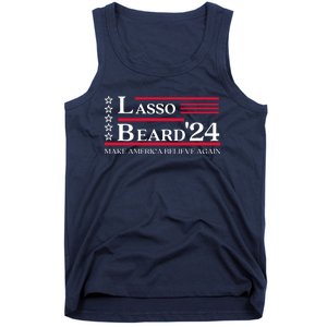 Lasso Beard 2024 Make America Believe Again Tank Top