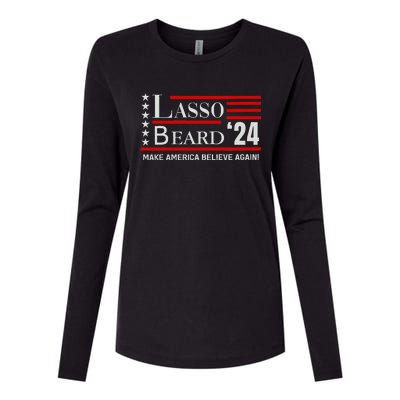 Lasso Beard 24 Womens Cotton Relaxed Long Sleeve T-Shirt