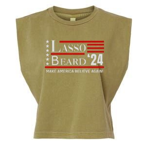 Lasso Beard 24 Garment-Dyed Women's Muscle Tee