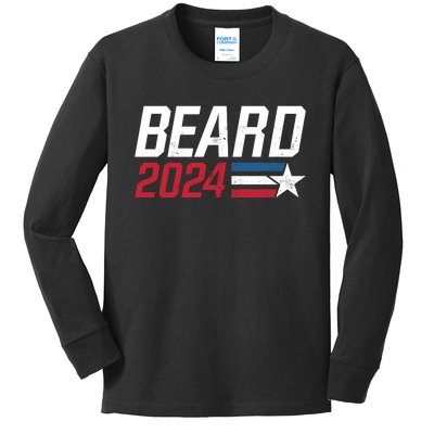 Lasso Beard 2024 Kids Long Sleeve Shirt