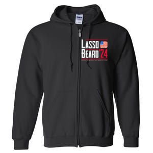 Lasso Beard 2024 Full Zip Hoodie