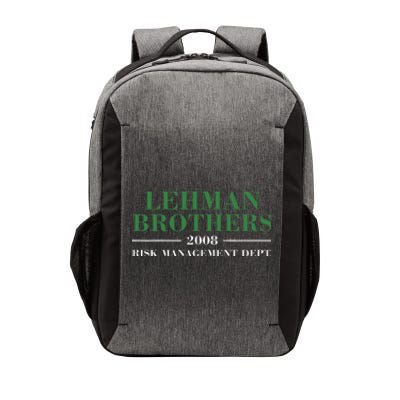 Lehman Brothers 2008 Risk Management Dept Vector Backpack