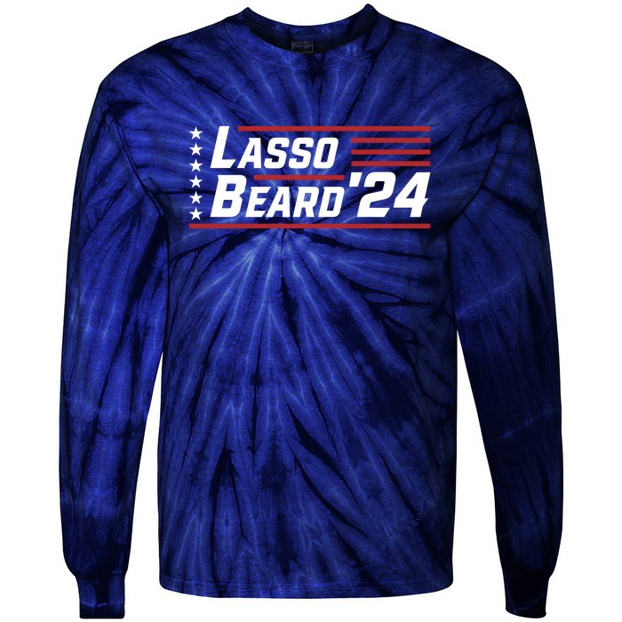 Lasso Beard 2024 Tie-Dye Long Sleeve Shirt