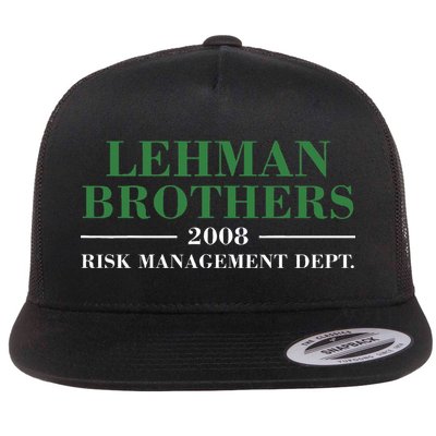 Lehman Brothers 2008 Risk Management Dept Flat Bill Trucker Hat