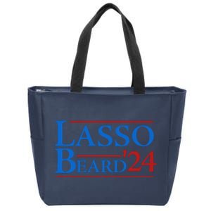 Lasso Beard 2024 Zip Tote Bag