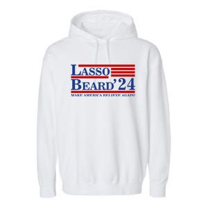 Lasso Beard 2024 Ted Lasso Design Garment-Dyed Fleece Hoodie