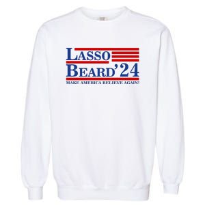 Lasso Beard 2024 Ted Lasso Design Garment-Dyed Sweatshirt