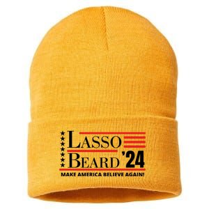 Lasso Beard 2024 Sustainable Knit Beanie