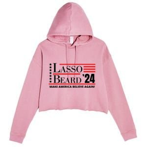 Lasso Beard 2024 Crop Fleece Hoodie