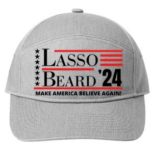 Lasso Beard 2024 7-Panel Snapback Hat