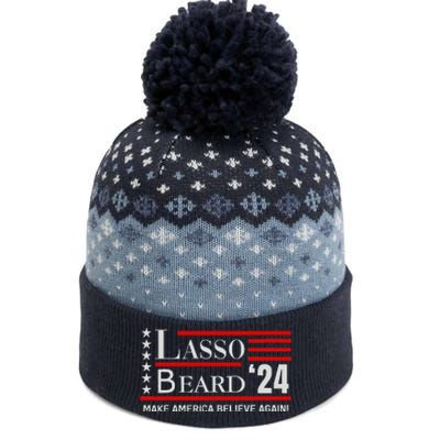 Lasso Beard 24 The Baniff Cuffed Pom Beanie