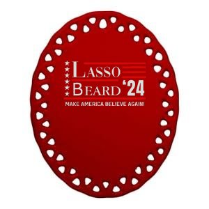 Lasso Beard 24 Ceramic Oval Ornament