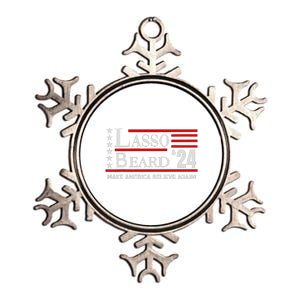 Lasso Beard 24 Metallic Star Ornament