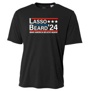 Lasso Beard 2024, MAKE AMERICA BELIEVE AGAIN! Cooling Performance Crew T-Shirt