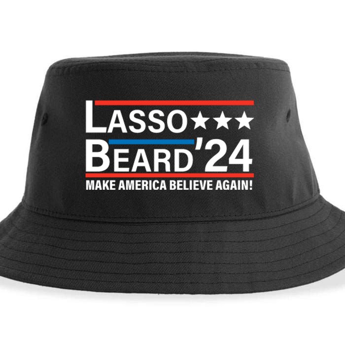 Lasso Beard 2024, MAKE AMERICA BELIEVE AGAIN! Sustainable Bucket Hat