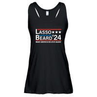 Lasso Beard 2024, MAKE AMERICA BELIEVE AGAIN! Ladies Essential Flowy Tank