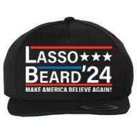 Lasso Beard 2024, MAKE AMERICA BELIEVE AGAIN! Wool Snapback Cap